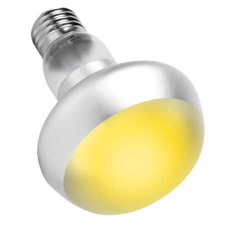 Repti-Zoo Flat Type Heating Bulb 50W - Szybkie, bezpieczne ogrzewanie terrarium