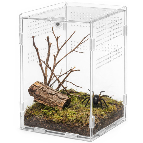 Terrarium akrylowe Terrario MicroAir Hab 12×12×20 cm