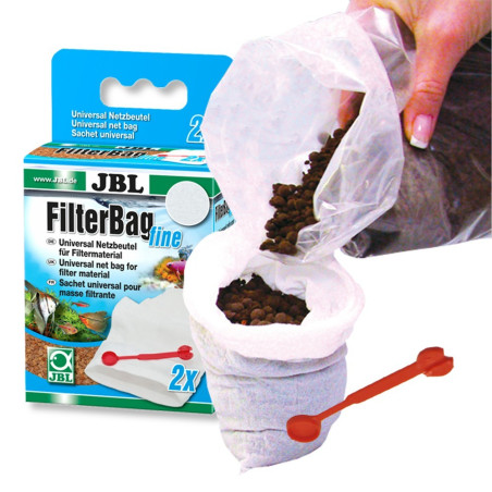 JBL FilterBag Fine - torebka na złoże filtracyjne 2 sztuki | Krystaliczna woda