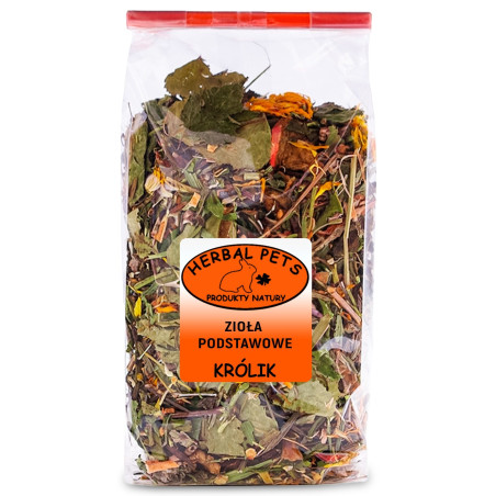 Herbal Pets Zioła Podstawowe dla Królika 125g - Naturalne wsparcie trawienia