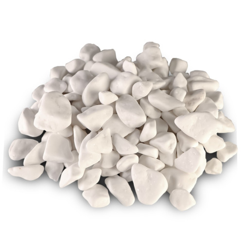 Eco Plant Angel Stones 1kg białe otoczaki 10-40mm - Idealne do akwarium