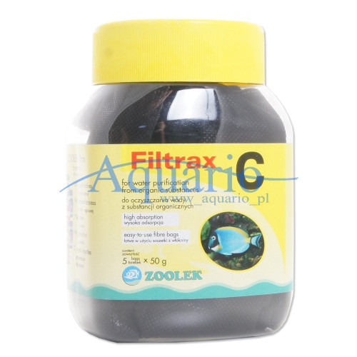 Zoolek Filtrax C 250g - Krystaliczna woda do akwarium