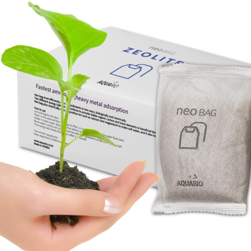 Neo Bag Zeolite 8 wkładów zeolit i węgiel organiczny | Krystaliczna woda