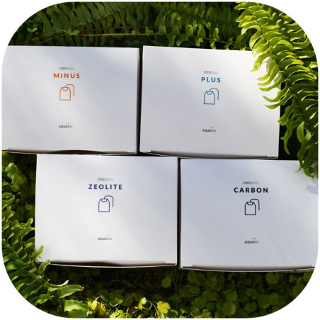 Neo Bag Zeolite 8 wkładów zeolit i węgiel organiczny | Krystaliczna woda