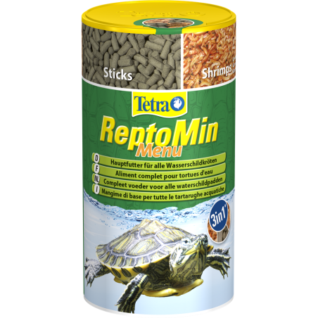 Tetra Repto Min 250ml 3w1 - Pełne odżywianie dla żółwi wodnych