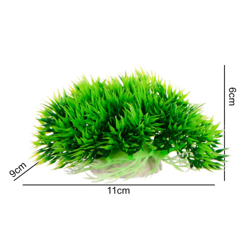 Kruger Meier Plant Mini Grass Green - Realistyczna roślinka do akwarium słodkowodnego
