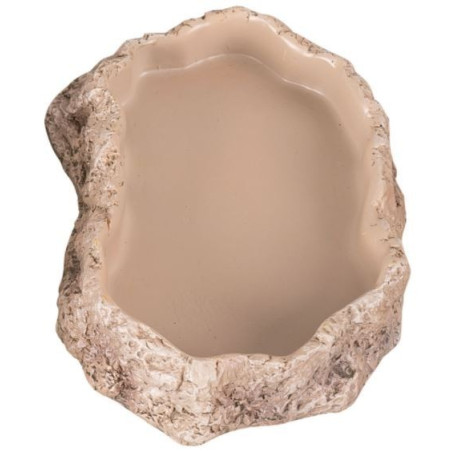 Repti-Zoo miska na pokarm M 15x10x3 cm - Idealna do terrarium, łatwa w czyszczeniu