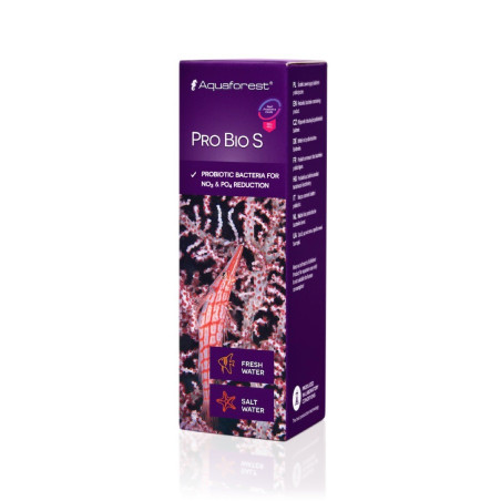 Aquaforest Pro Bio S 10ml - Błyskawiczna stabilizacja i krystaliczna woda