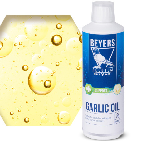 Beyers Garlic Oil 400ml - naturalne wsparcie odporności gołębi
