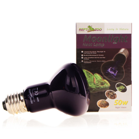 Repti-Zoo Moonlight Heat 50W - Idealna do terrarium