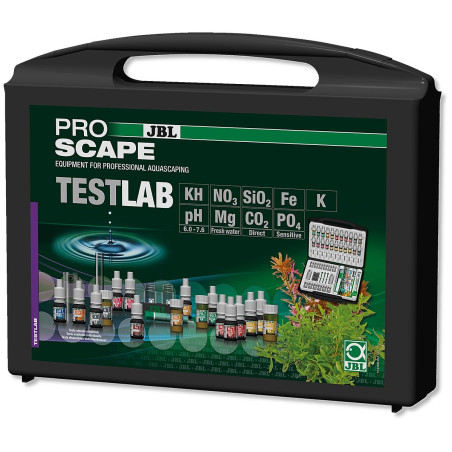 JBL ProAquaTest Lab Proscape 9 testów w walizce - Krystaliczna woda