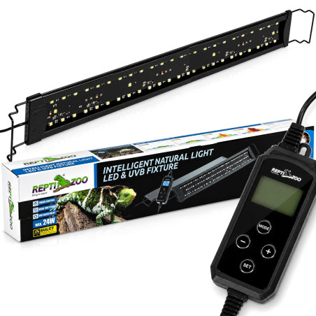 Lampa LED Repti-Zoo Natural Light UVB 24W 90 cm automatyczna