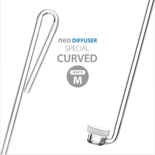 Dyfuzor CO2 Neo Diffuser Special Curved M Clip 17 mm z kolankiem do akwarium