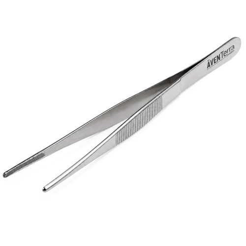 Pęseta Aventerra CLAWEY POINT 20 cm stalowa prosta do terrarium