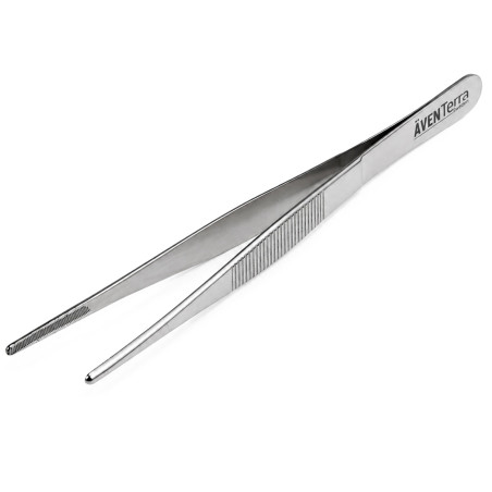 Pęseta Aventerra CLAWEY POINT 20 cm stalowa prosta do terrarium