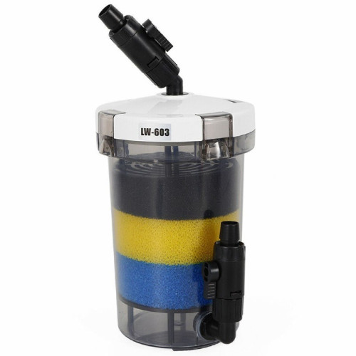 SunSun EW-602B filtr zewnętrzny 400l/h - Krystaliczna woda