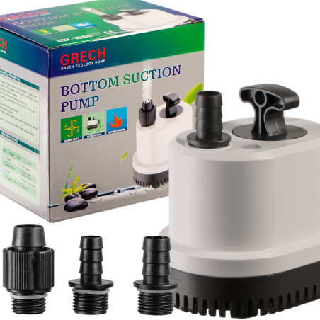 SUNSUN iShallow Pump 1500l/h pompa niskiego zanurzenia - Idealna do oczka wodnego