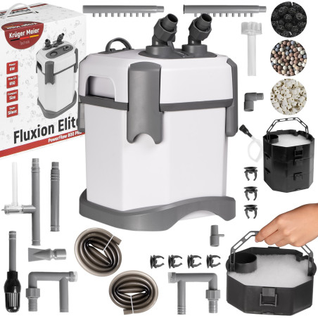 Kruger Meier Fluxion Elite 800 PRO filtr zewnętrzny 50-120 l - Krystaliczna woda