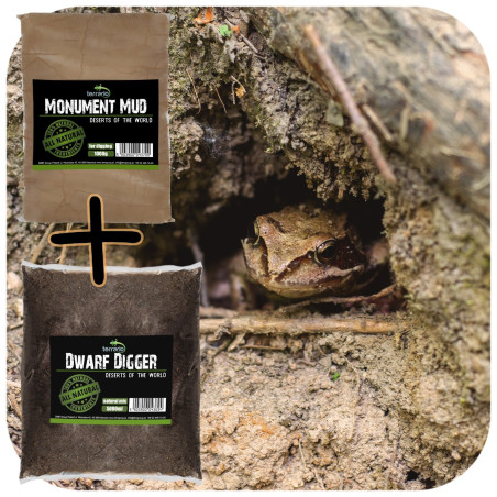 Terrario Monument Mud 1kg | Idealne do terrarium, naturalne podłoże z gliny