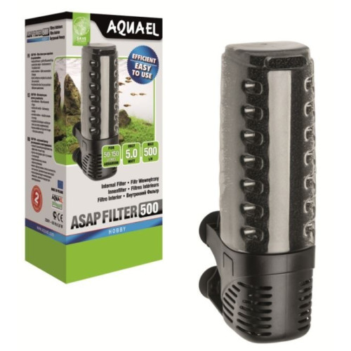 Aquael ASAP 500 filtr wewnętrzny do 150 l - Krystaliczna woda