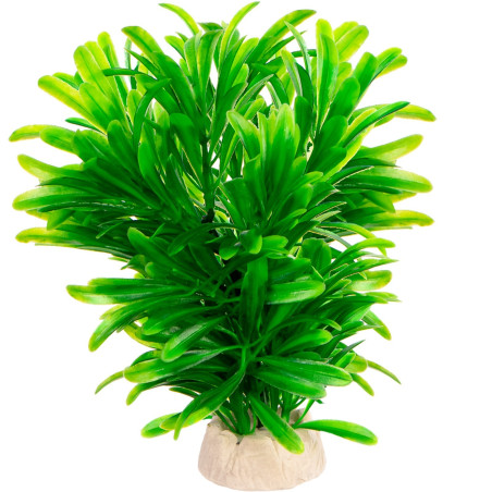 Kruger Meier Plant Green Blade - roślinka sztuczna | Idealna do akwarium słodkowodnego