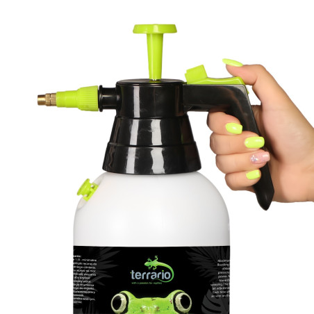 Terrario Troppi Sprayer 1500ml zraszacz ciśnieniowy - precyzyjne nawilżanie terrarium
