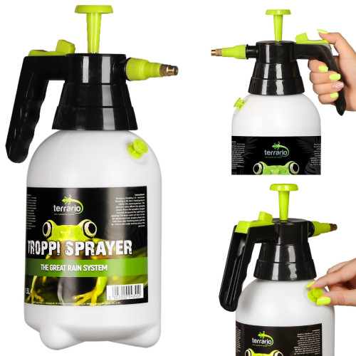 Terrario Troppi Sprayer 1500ml zraszacz ciśnieniowy - precyzyjne nawilżanie terrarium