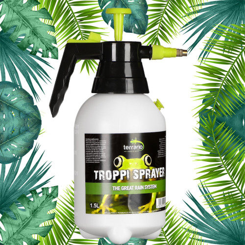 Terrario Troppi Sprayer 1500ml zraszacz ciśnieniowy - precyzyjne nawilżanie terrarium