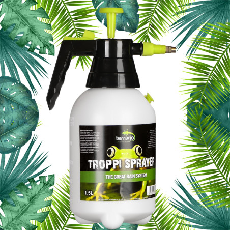 Terrario Troppi Sprayer 1500ml zraszacz ciśnieniowy - precyzyjne nawilżanie terrarium