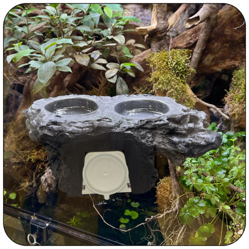 Resun Hanging Stone Dish - idealna miska wisząca do terrarium