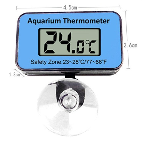 Termometr LCD z przyssawką AT-1 - Idealny do akwarium