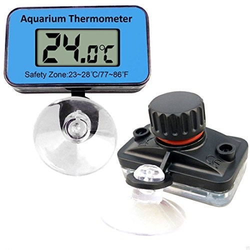 Termometr LCD z przyssawką AT-1 - Idealny do akwarium