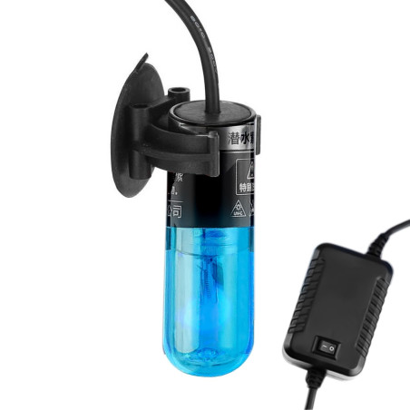 SUNSUN lampa UV wewnętrzna 3W - Krystaliczna woda w akwarium