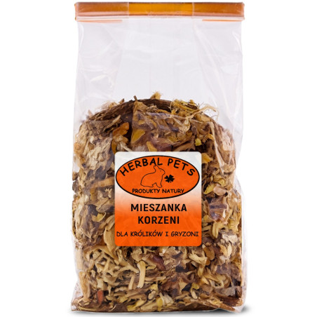 Herbal Pets - Mieszanka korzeni 75g | Naturalna przekąska dla gryzoni