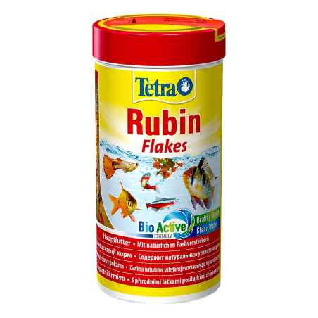 Tetra Rubin Flakes 250ml - Wyraziste kolory i zdrowe ryby