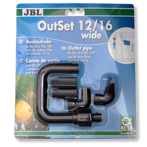 JBL OutSet 12/16 wylot filtra zewnętrznego do akwarium - Krystaliczna woda