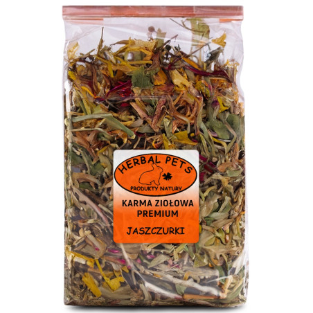 Pokarm dla gadów Herbal Pets Premium 70 g – ziołowa mieszanka dla gadów wszystkożernych