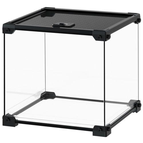 Repti-Zoo Terrarium szklane z siatką NAK10B 30x30x30cm - Idealne dla gadów