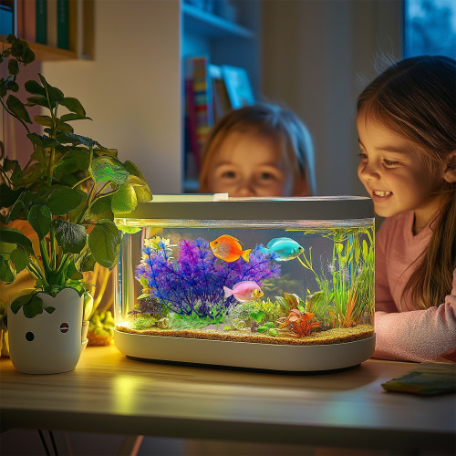 Kruger Meier Plant Sea Bloom - roślinka sztuczna | Idealna do akwarium słodkowodnego