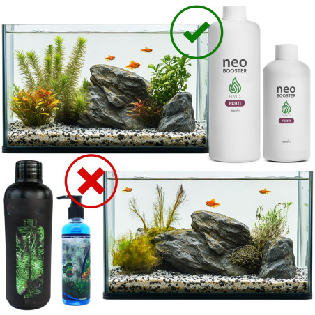 Neo Booster Plants FERTI 1000ml - Idealny dla początkujących, bujne rośliny akwariowe