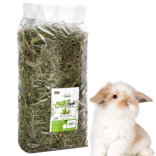 Alegia CHRUPsianko - siano łąkowe dla królików i gryzoni 450g | Naturalne, wspiera zdrowe zęby i trawienie