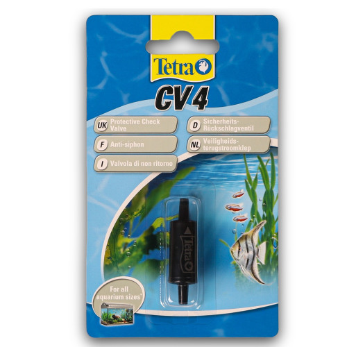 Tetra CV4 zawór przeciwzwrotny - Chroni pompę, zapobiega cofaniu wody