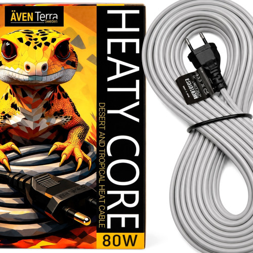 Kabel grzewczy Aventerra HEATY CORE 80W do terrarium