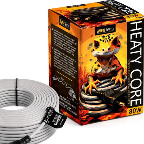 Kabel grzewczy Aventerra HEATY CORE 80W do terrarium
