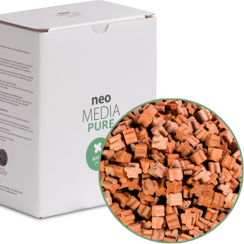 Neo Media Pure Quad 5l wkład ceramiczny neutralne pH - Krystaliczna woda do akwarium