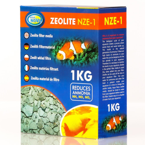 Aqua Nova Zeolite NZE-1 - zeolit wkład filtra 1kg | Krystaliczna woda