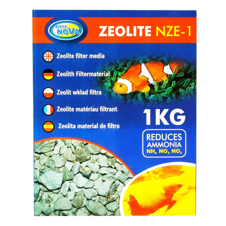 Aqua Nova Zeolite NZE-1 - zeolit wkład filtra 1kg | Krystaliczna woda