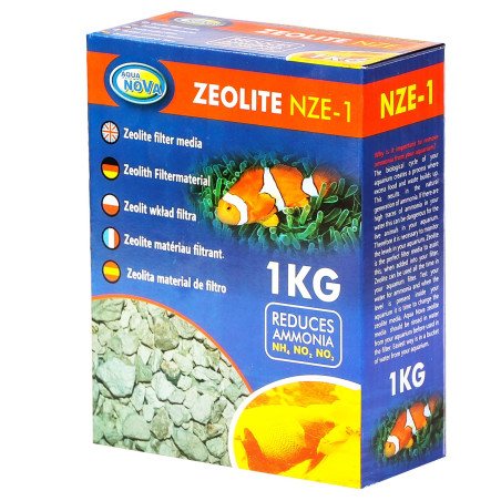 Aqua Nova Zeolite NZE-1 - zeolit wkład filtra 1kg | Krystaliczna woda