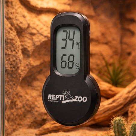 Termohigrometr Repti-Zoo LCD Thermo-Hygrometr, cyfrowy LCD, pomiar temperatury i wilgotności do terrarium