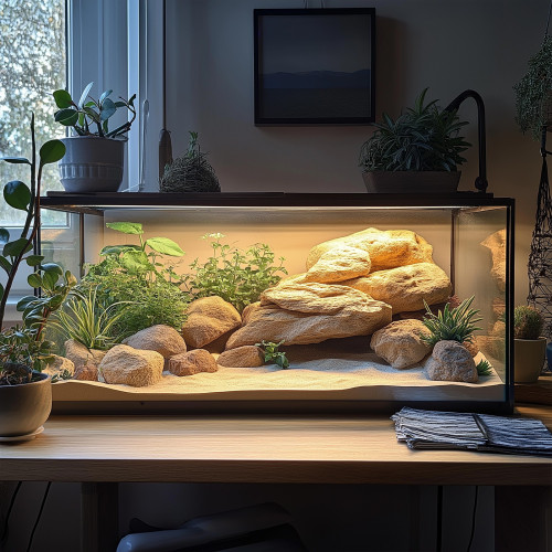 Aventerra Sweden LIZARDEY Sand 4kg - piasek dla gadów | Bezpyłowe, naturalne podłoże do terrarium